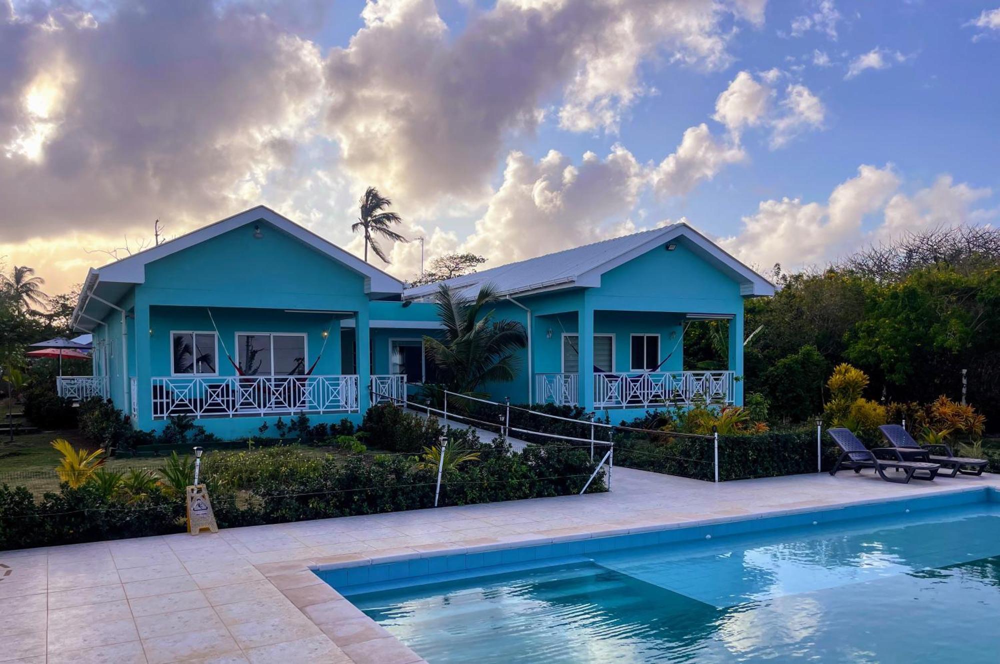 Villa Blue Lizard House à San Andrés Extérieur photo